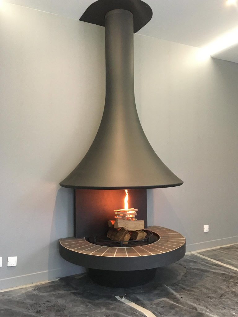 JC Bordelet EVA 992 murale - foyer ouvert