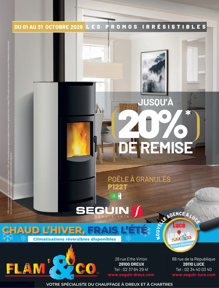 🔥 Les Promos Irrésistibles Séguin chez Flam’&Co !